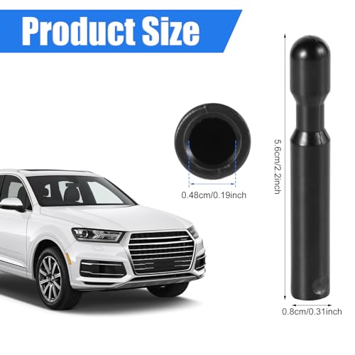 NQEUEPN 2pcs Car Door Lock Knobs, Auto Inner Door Lock Pull Pin - Product Imagery