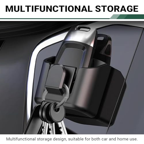 Car Key Box, Car Key Fob Holder Dash Mount, 2.17" x 2" Dashboard - Product Imagery