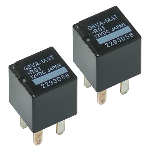 2 Pcs G8VA-1A4T-R01 20A 12VDC 4Pins Automotive Relay （SPST） - Product Imagery