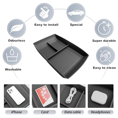SKTU 2024 2025 2026 2027 Chevy Traverse Center Console Organizer - Product Imagery