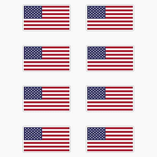 Made In Usa Flag Decals - American Product Sticker Bumper - Product Imagery