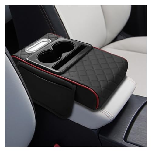 Leather Car Center Console Cover, Armrest Booster - Product Imagery