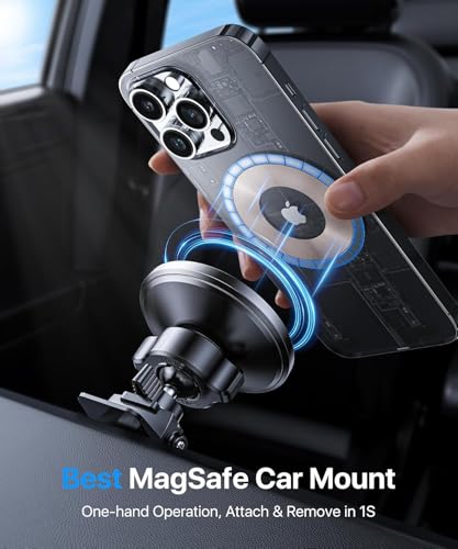 andobil for MagSafe Car Mount [Strong Magnet&Metal Clip] Vent - Product Imagery