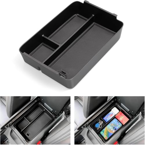 smabee Center Console Organizer for Hyundai Santa Fe 2024 2025 - Product Imagery