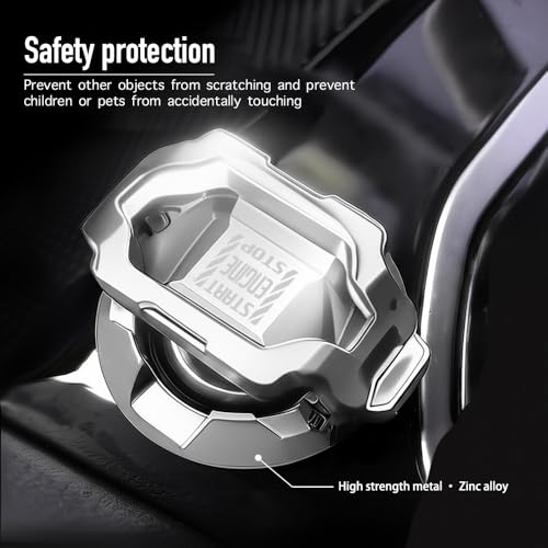 𝙊𝙧𝙞𝙜𝙞𝙣𝙖𝙡 | Tybasthe Push Start Button Cover, Car Engine - Product Imagery