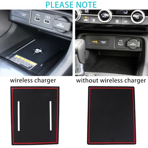 Center Console Liner for Honda Civic Accessories 2022-2024 2025 - Product Imagery