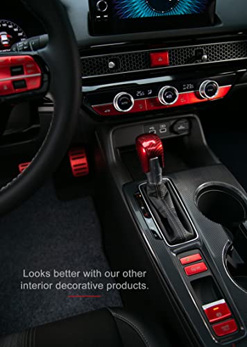 Thenice CVT Gear Shift Knob Cover for Honda Civic 2022-2026 - Product Imagery