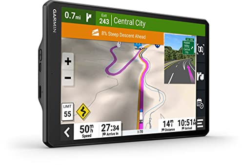 Garmin RV 1095, 10” GPS RV Navigator, Custom RV Routing - Product Imagery