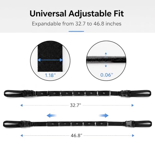 Adjustable Car Ceiling Clothes Hanger Strap, Thickened Segment - Product Imagery