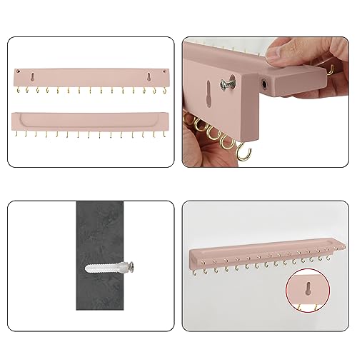 YYILIS Necklace Holder, Upgraded Extra Large Wall Necklace - Product Imagery
