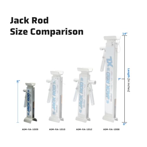 AGM Jack Rod Support Bar – 2 Ton Locking Bar - Product Imagery