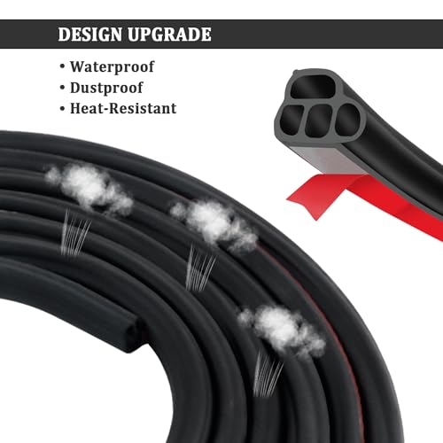 Car Door Rubber Seal Strip,Double Layer L Shape Automotive - Product Imagery