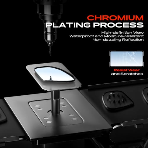 A-Premium Right Passenger Side Non-Heated Mirror Glass with - Product Imagery
