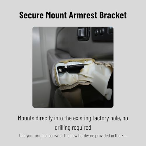 2Pcs Car Door Arm Rest Switch Panel Clip Repair Kit, Compatible - Product Imagery