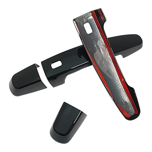 AOKIO Glossy Black Exterior Door Handle Cover Trim for Chevy - Product Imagery