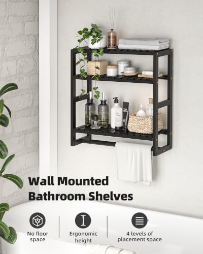 Galood Over The Toilet Storage Bathroom Shelves Wall Mounted 3 - Product Imagery