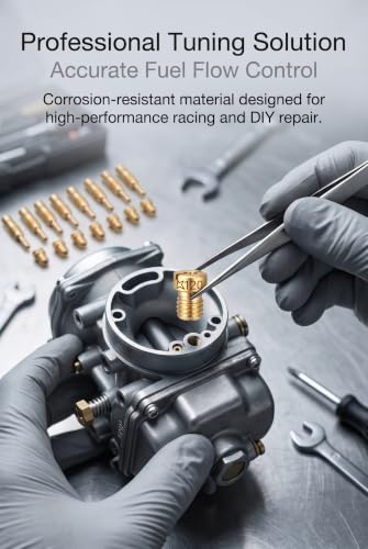 22 PCS Carburetor Jet Kit, Slow Pilot Main Jets Replacement - Product Imagery