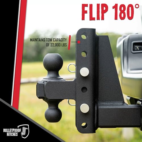 BulletProof Hitches - 2.5" Adjustable Heavy Duty Trailer Hitch - Product Imagery
