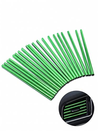 20 PCS Car Vent Trim, DIY Car Interior Accessories, Reflective - Product Imagery