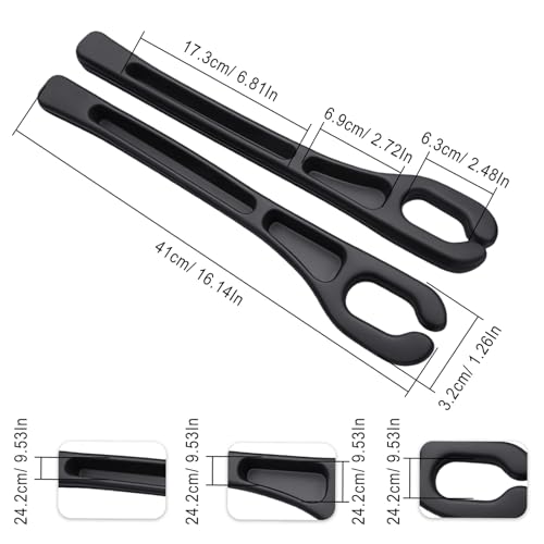 Car Seat Gap Filler, 2 PCS Car Seat Gap Filler Organizer with - Product Imagery