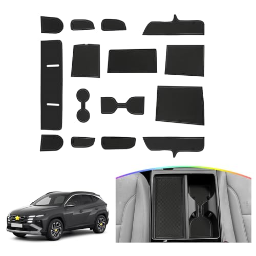 SKTU Door Slot Mat for 2025 2026 Hyundai Tucson Accessories Door - Product Imagery