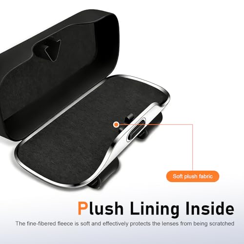 Car Visor Sunglass Holder, ABS Anti-scratch Eyeglasses - Product Imagery
