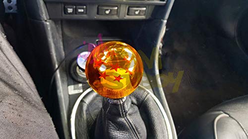 JDMBESTBOY Universal Z Shift Knob Ball 1-7 Star 54mm Adapters - Product Imagery