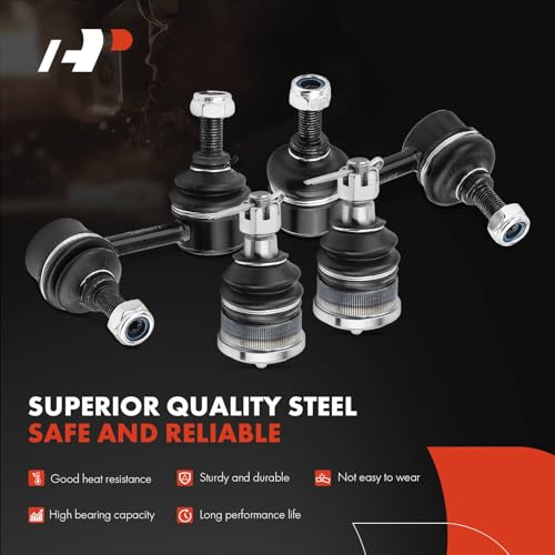 A-Premium 4Pcs Suspension Kit, Rear Sway Bar Link, Front Lower - Product Imagery