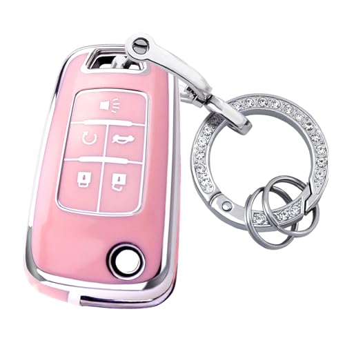 XIYANG TRADE for Chevy Key Fob Cover with Keychain,Premium TPU - Product Imagery
