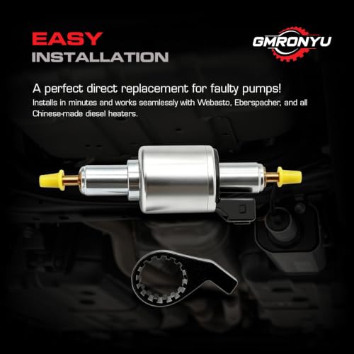 12V/24V 22ML Diesel Heater Fuel Pump, Air Parking Metering Pump - Product Imagery