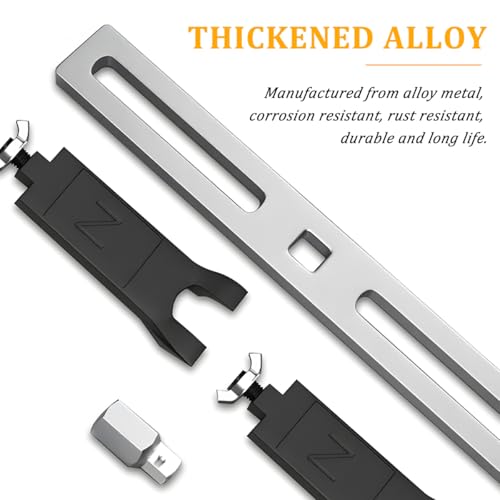 3/8 Inch Drive Fuel Pump Removal Tool, Lock Ring Wrench Straight - Product Imagery