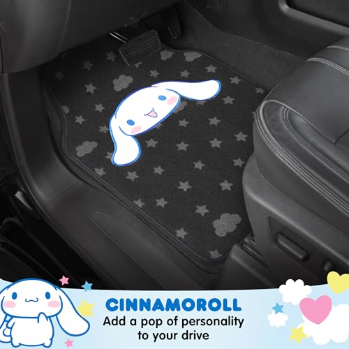 Cinnamoroll Carpet Car Floor Mats - Universal Fit for Cars, SUVs - Product Imagery