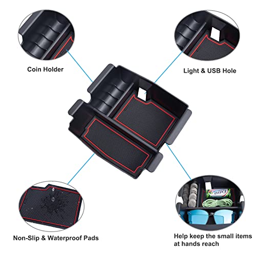 Center Console Organizer for Jeep Wrangler JL/JLU & Gladiator JT - Product Imagery