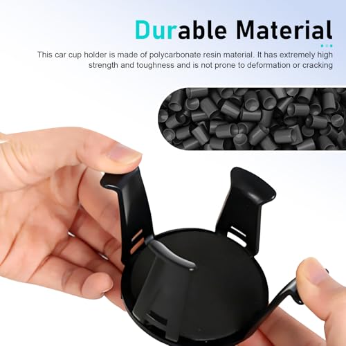 2PCS Car Cup Holder Insert, Upgraded Cup holder Insert for Car - Product Imagery