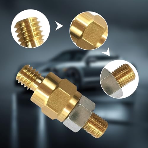2 PCS Side Post Battery Terminal, 3/8 "-16 & 3/8 "-24 Copper - Product Imagery