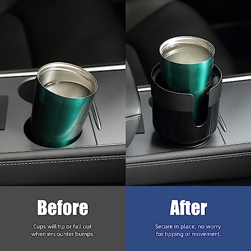 TYKOR Car Cup Holder Expander, Extender for Car with Adjustable - Product Imagery