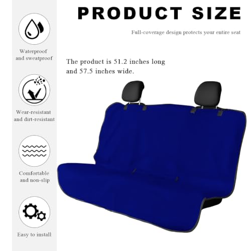 DXNQ Car Towel Seat Cover, Waterproof Sweating Non-Slip Premium - Product Imagery