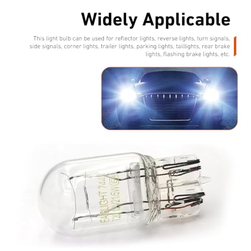 5PCS 7443 Bulb, T20 7443 1891 Car Brake/Reverse/Tail Light/Turn - Product Imagery