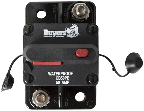 Buyers Products CB50PB High-Amp Manual Reset Circuit Breaker for - Product Imagery