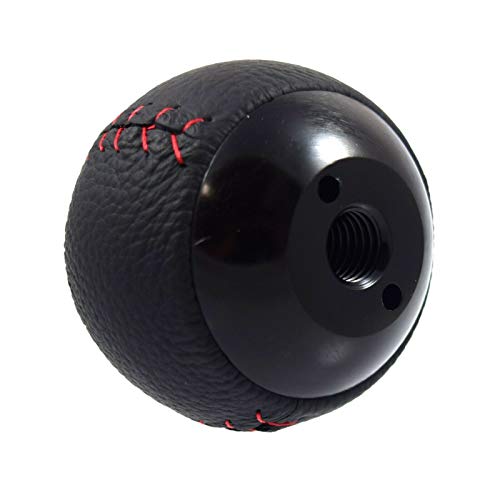 MUGEN LEATHER Black 5 Speed Shift Knob for Honda CRZ CIVIC - Product Imagery