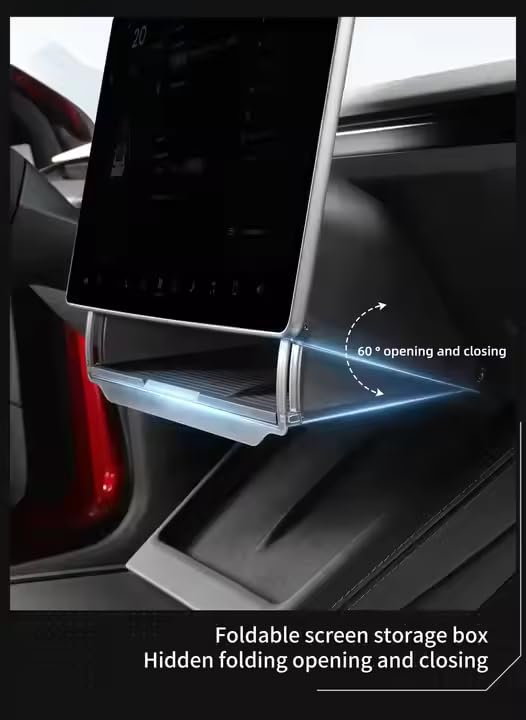 2020-2023 Model Y Collapsable, Hidden Underscreen Storage - Product Imagery