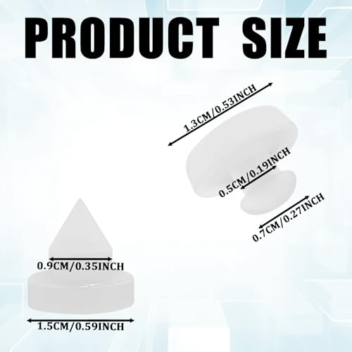 4PCS Brake Pedal Stop Pad for Honda, 74015 Brake Light Switch - Product Imagery