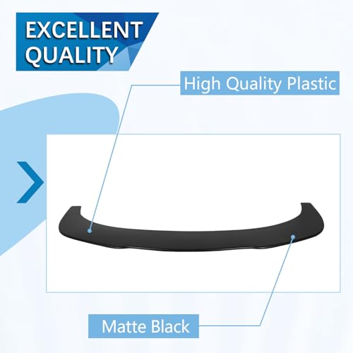 ECOTRIC 67''x Bumper Lip Chin Flat Spoiler Compatible with - Product Imagery