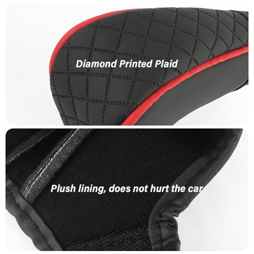 Leather Gear Shift Cover Diamond Embroidery Design,Durable Shift - Product Imagery