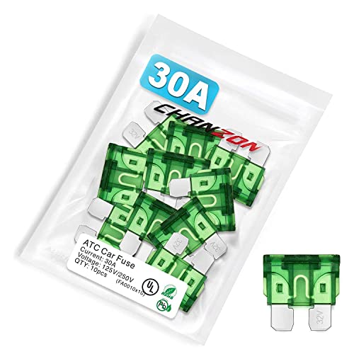 10pcs ATO/ATC 30A Fuse + ATC Inline Fuse Tap 12Awg Bundle - Product Imagery