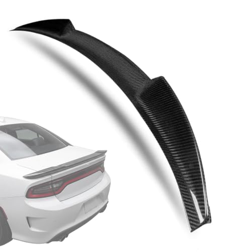 Rear Trunk Spoiler Wing, Decklid Lip Spoiler, FIT Dodge Charger - Product Imagery