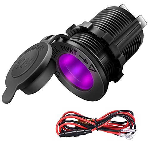 Cigarette Lighter Socket Car Marine Motorcycle ATV RV Lighter - Product Imagery