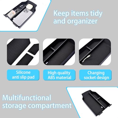 Center Console Organizer Fit for BMW X3 2025 2026 (30 xDrive/M50 - Product Imagery