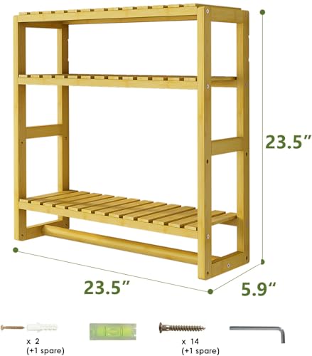 Galood Over The Toilet Storage Bathroom Shelves Wall Mounted - Product Imagery