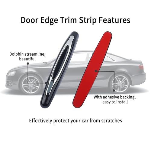 4PCS Car Door Edge Guards,Anti-Scratch Car Door Protector Trim - Product Imagery